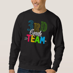 Dritter Team-Lehrer der dritten Klasse bis zum ers Sweatshirt