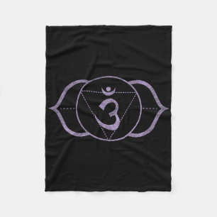 Drittes Auge Chakra Ajna – Kundalini Yoga Meditati Fleecedecke