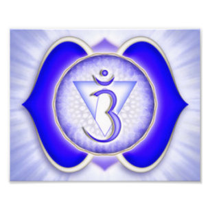 Drittes Auge Chakra Fotodruck
