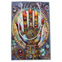 Drittes Auge Mystisches Palm Mittlere Geschenktüte