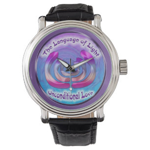 Drittes Eye Chakra-Symbol für bedingungslose Liebe Armbanduhr