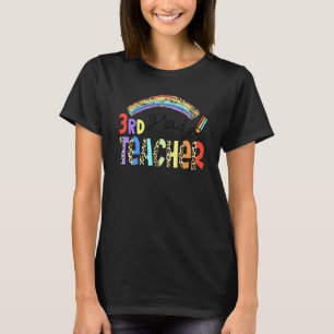 Drittes Team der Klasse zurück zum Schullehrer T-Shirt