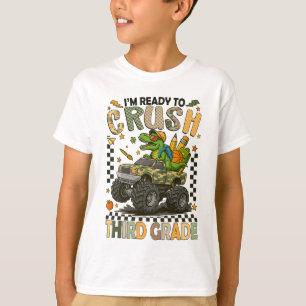 Drittklässler-Zermalmer: Monster-Truck-Selbstvertr T-Shirt