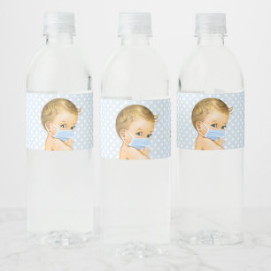 Drive-By-Baby-Party Baby Junge mit Maske