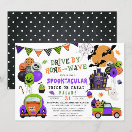 Drive by Halloween Trick oder Treat Parade Einladung