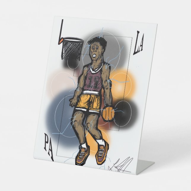 Drive-In-Dunk-Podiumschild Sockelschild (Vorderseite)