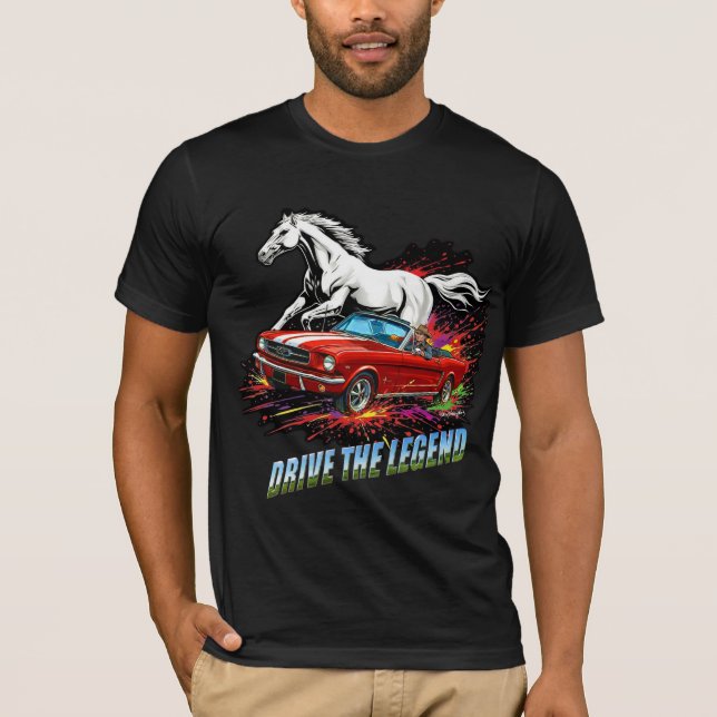 'Drive the Legend' v01 T-Shirt (Vorderseite)