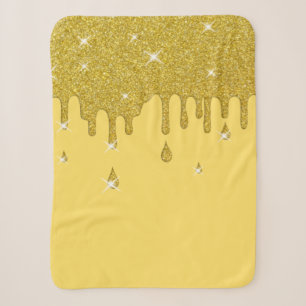 Driving Gold Glitzer Effect & Glitzern Sherpadecke