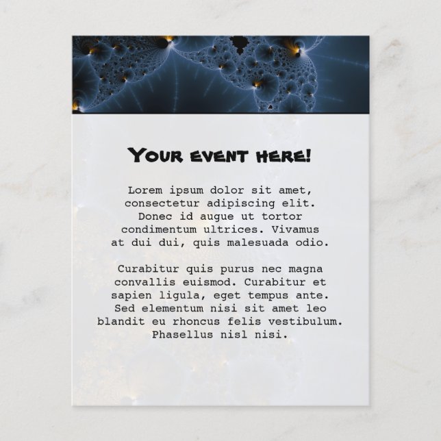 Driving Jellies - Fraktal Art Flyer (Vorne)