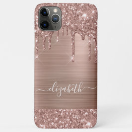 Driving Rose Gold Glitzer Personalisiert Case-Mate iPhone Hülle