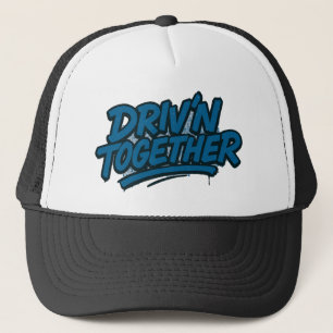 Driv'N Together - Graffiti Style Hut Truckerkappe