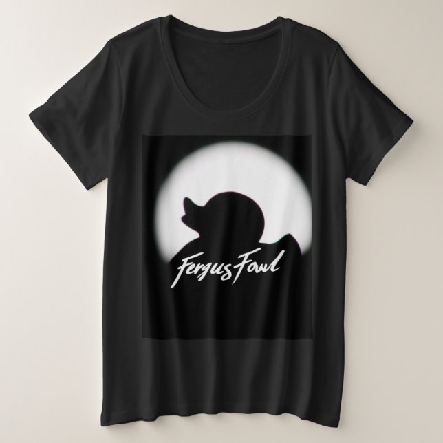 Drk Full Moon FergusFowl Plus Größe T - Shirt für  (Design vorne)