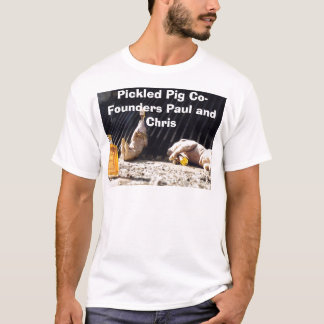 DrkPigs, in Essig eingelegte Schwein Co-Gründer T-Shirt