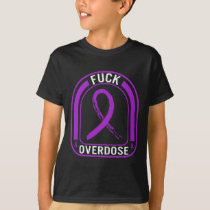Droge Überdosis Bewusstsein Suchtband T-Shirt