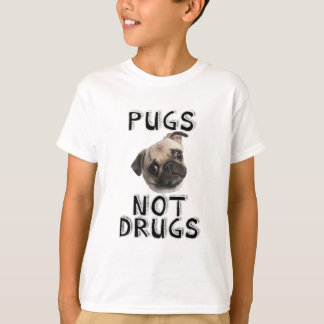Drogen der Möpse nicht T-Shirt