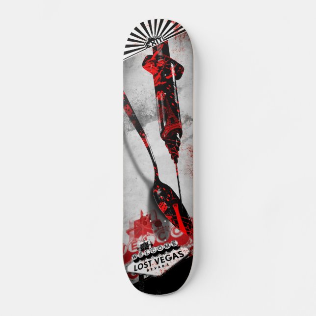 Drogen - Gewehr - NEHMEN verlorenen Vegas am 29. Skateboard (Vorderseite)