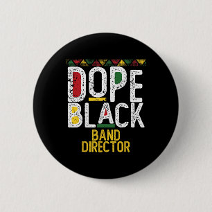 Drogen Schwarz Nd Direktor Black History Month Button