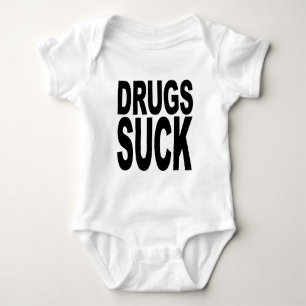 Drogen sind zum Kotzen Baby Strampler