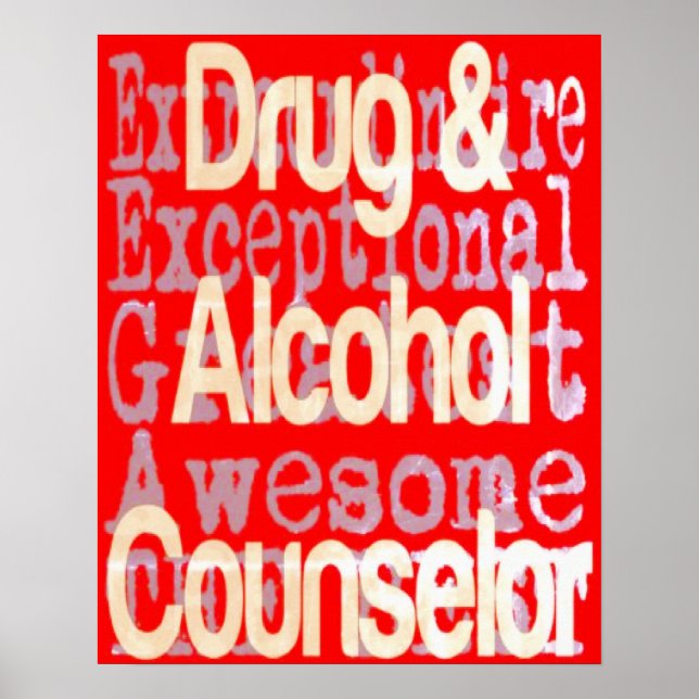 Drogenberater/in für Alkohol Außerordentliches Pos Poster (Vorne)