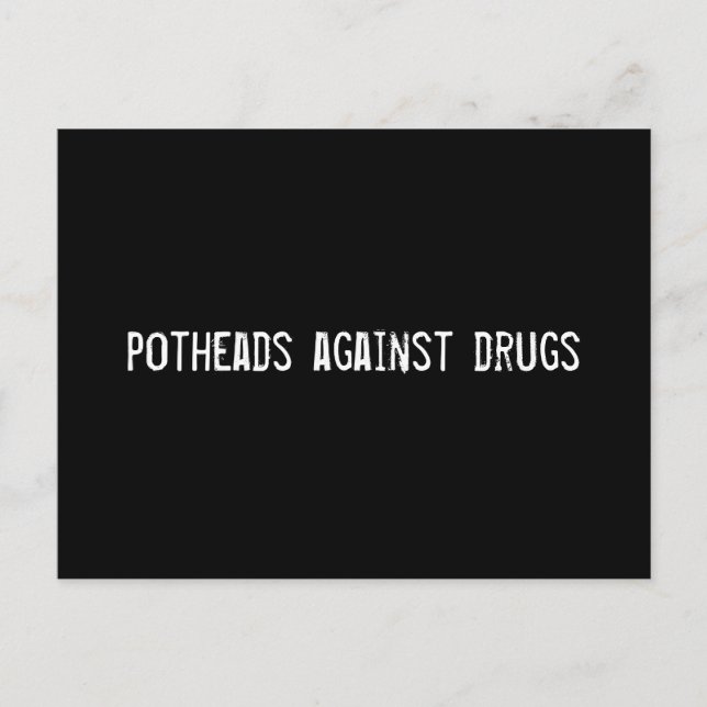 Drogenpolizei Postkarte (Vorderseite)