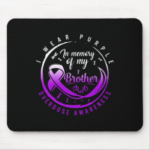 Drogenüberdosis-Bewusstsein Zum Gedenken An Meinen Mousepad