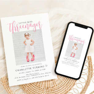 Drohenager   Foto 3. Geburtstag Party Einladung