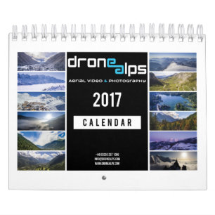 Drohne-Alpen 2017 Kalender