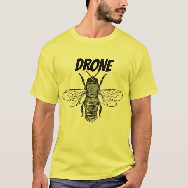 Drohne-Biene T-Shirt (Vorderseite)