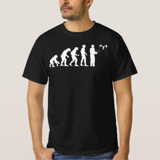 Drohne Evolution - Funny Drone Pilot Quadcopter-Lü T-Shirt