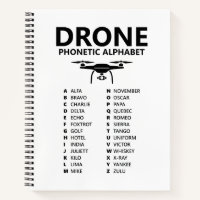 Drohne NATO-Telefonalphabet – Weißer Graph