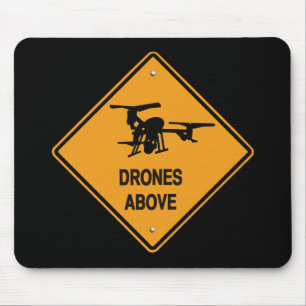 Drohnen oben mousepad