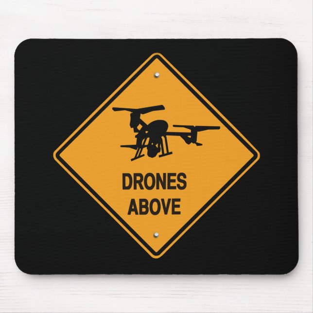 Drohnen oben mousepad (Vorne)