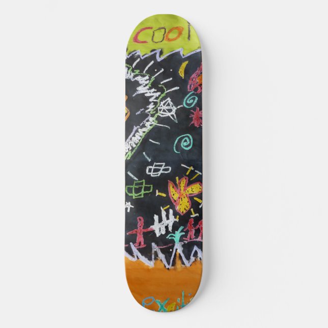 Dröhnender cooler Skateboard 1 (Vorderseite)