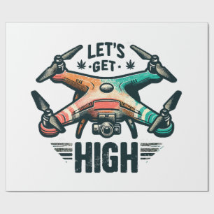 Drohnenpilot Geschenkpapier