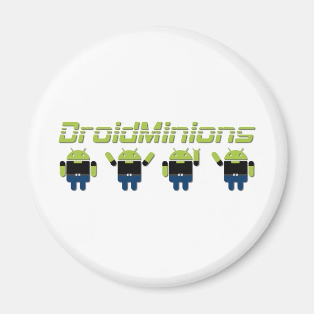 Droid Minions Magnet (Vorne)
