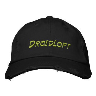 DroidLoft gekürzte Cap Bestickte Kappe
