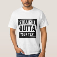 DROIGHT OUTTA typographie t-shirts | Personnalisez