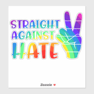 Droit contre la haine - Sticker de la fierté allié