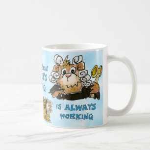 Droit de l'attraction toujours de travail Mug