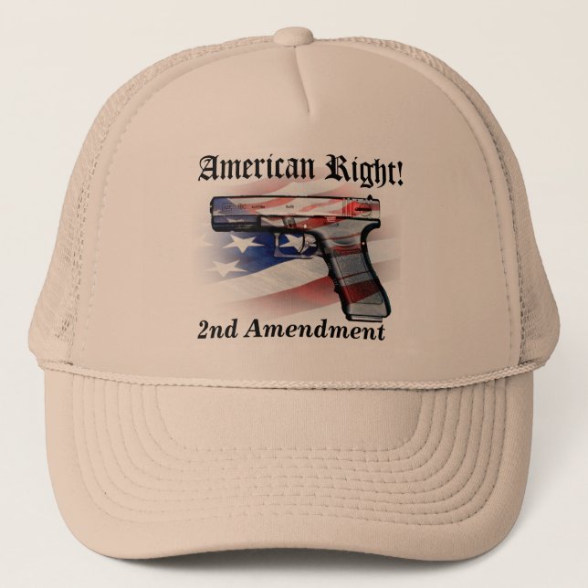 Droite américaine de soutenir le casquette de (Devant)