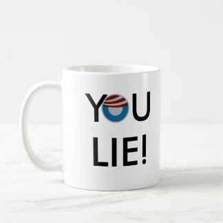 Droitier vous mensonge ! Tasse