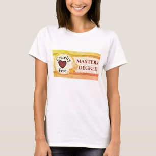 Droits des animaux "Cruelty Free" T-shirt féminin