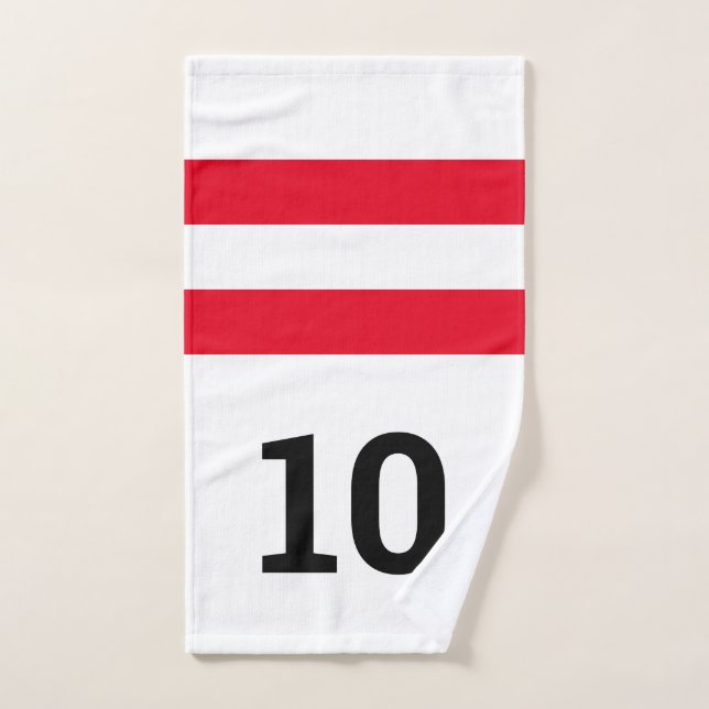 Drôle 10 broches pour Bowlers à droite  (Serviette à main)