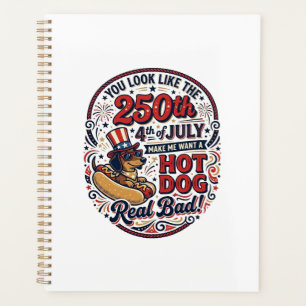 Drôle 250e 4 juillet Hot Dog Dachshund