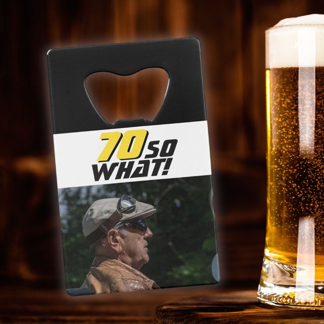 Drôle 70 alors que Citer Photo 70e Anniversaire (Créateur téléchargé)