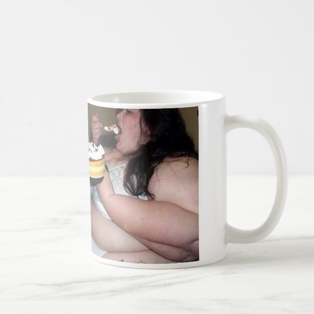 Drôle agrégez la grosse tasse de café de comédie (Droite)