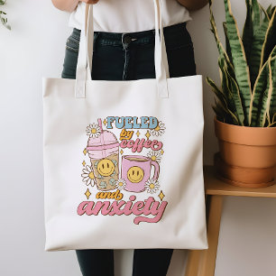 Drôle Alimenté Par Le Café Et Le Sac fourre-tout D