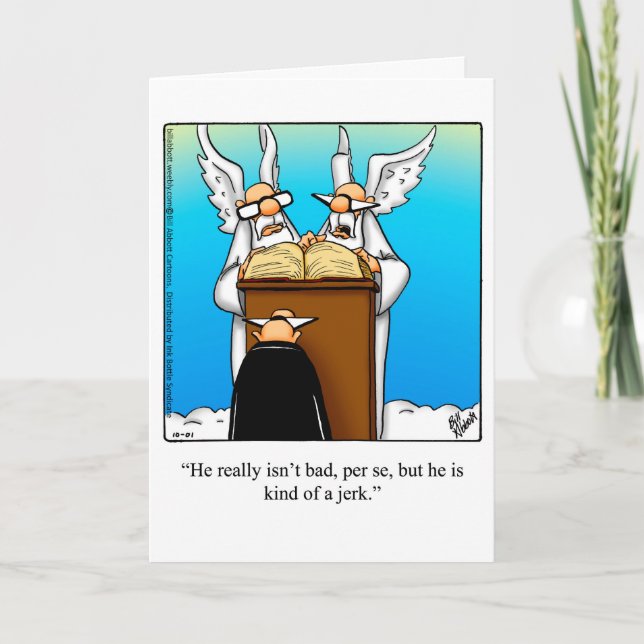 Drôle Anniversaire Carte de voeux (Devant)