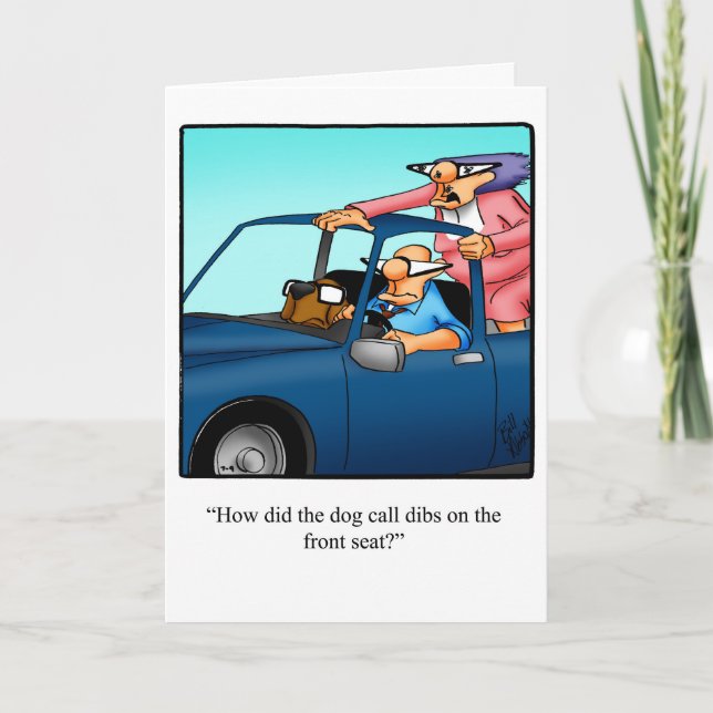 Drôle Anniversaire Carte Humour Pour Eux (Devant)