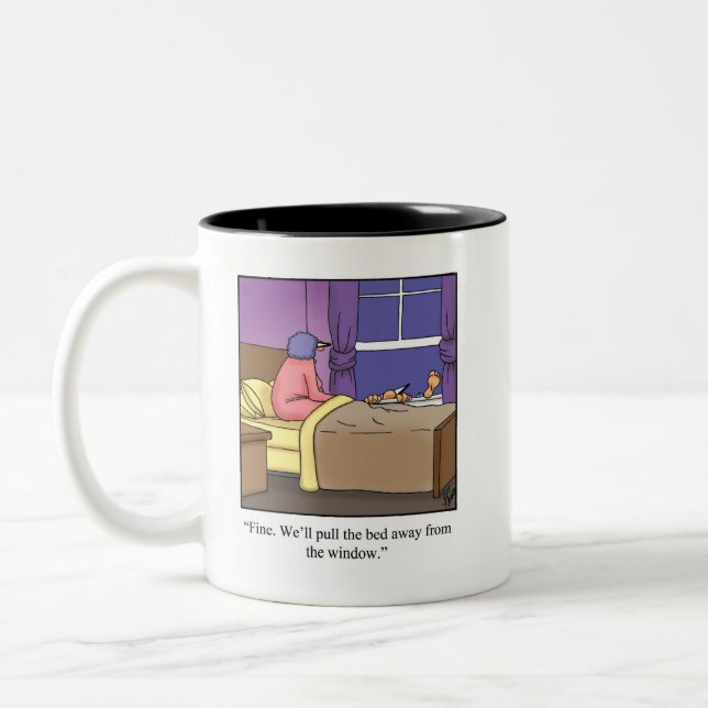 Drôle Anniversaire Humour Mug Pour Eux (Gauche)